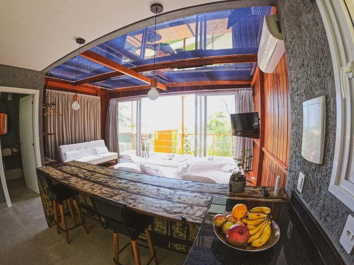 Casa De Vidro Alto Padrao - Hospedar Com Proposito Villa Florianópolis Dış mekan fotoğraf