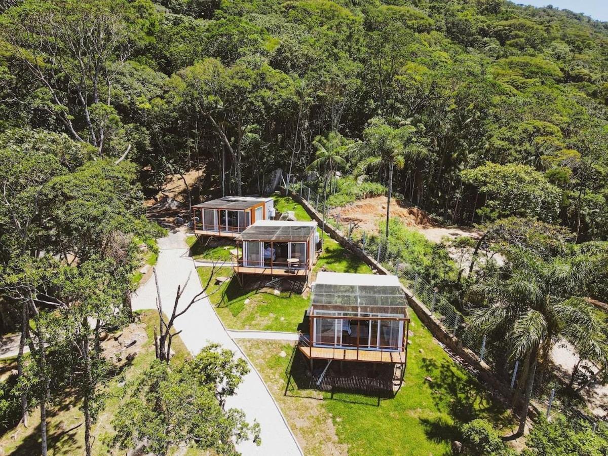 Casa De Vidro Alto Padrao - Hospedar Com Proposito Villa Florianópolis Dış mekan fotoğraf
