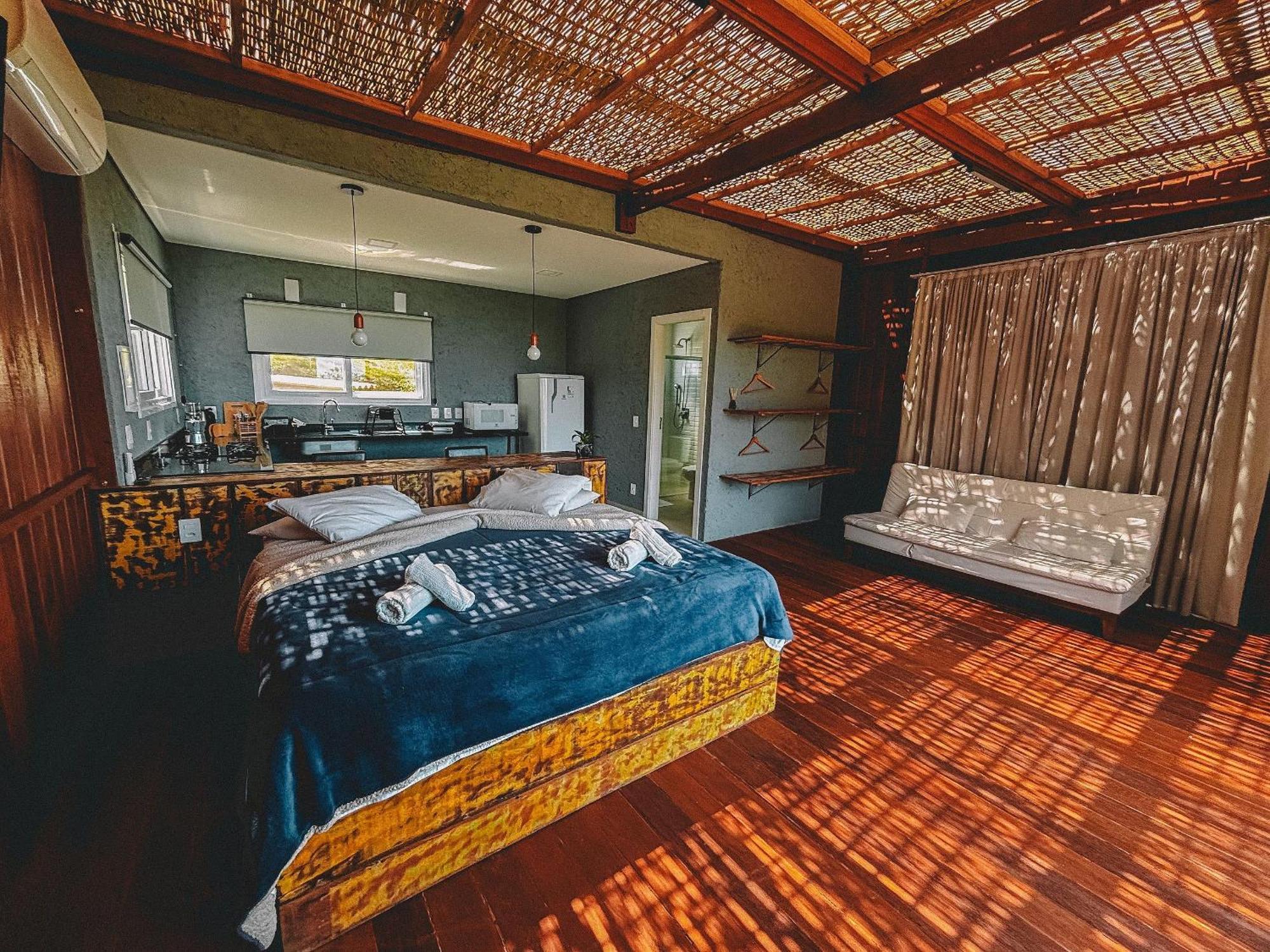 Casa De Vidro Alto Padrao - Hospedar Com Proposito Villa Florianópolis Dış mekan fotoğraf