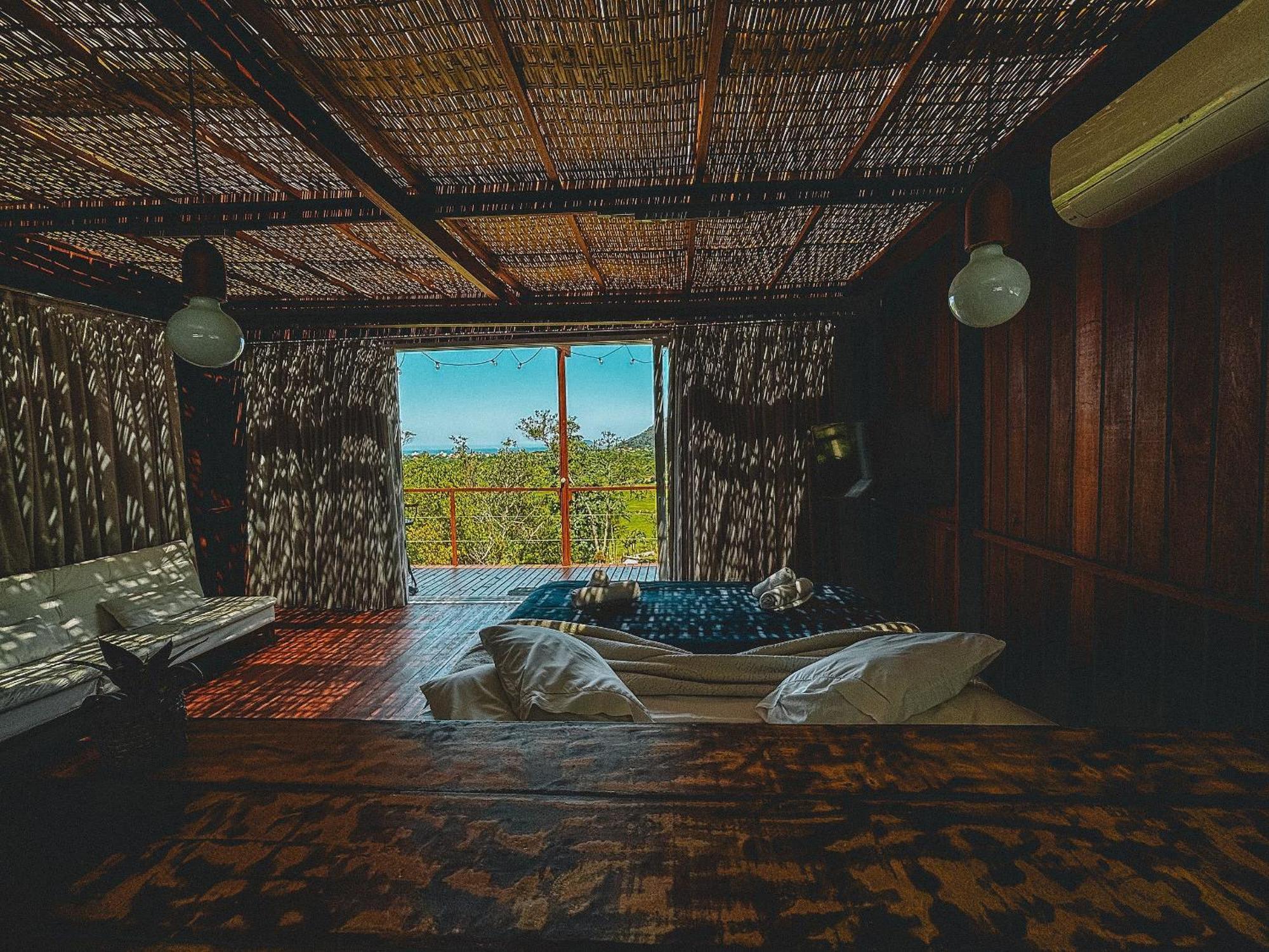 Casa De Vidro Alto Padrao - Hospedar Com Proposito Villa Florianópolis Dış mekan fotoğraf