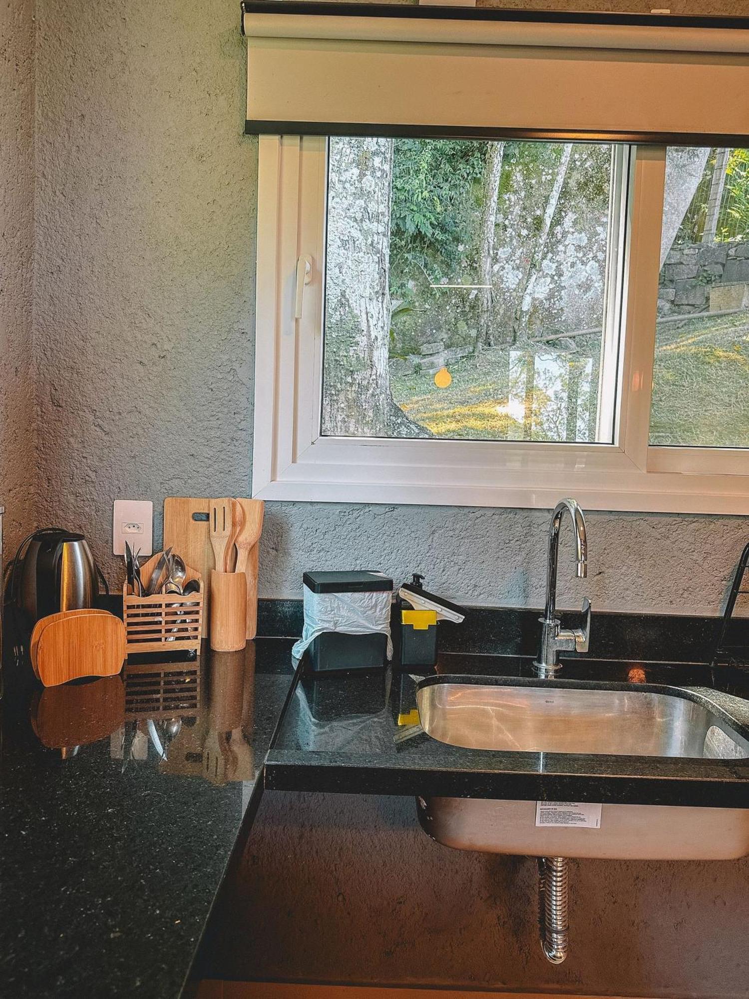 Casa De Vidro Alto Padrao - Hospedar Com Proposito Villa Florianópolis Dış mekan fotoğraf