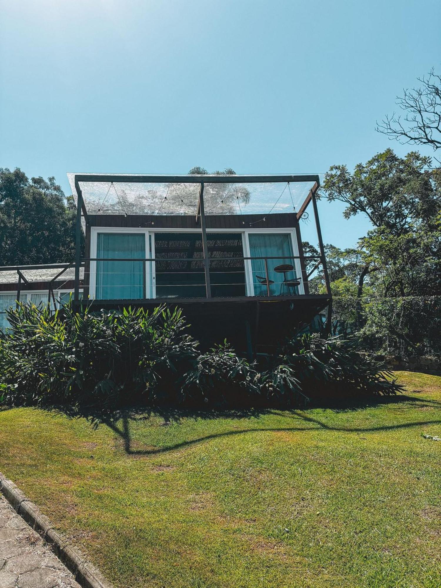 Casa De Vidro Alto Padrao - Hospedar Com Proposito Villa Florianópolis Dış mekan fotoğraf
